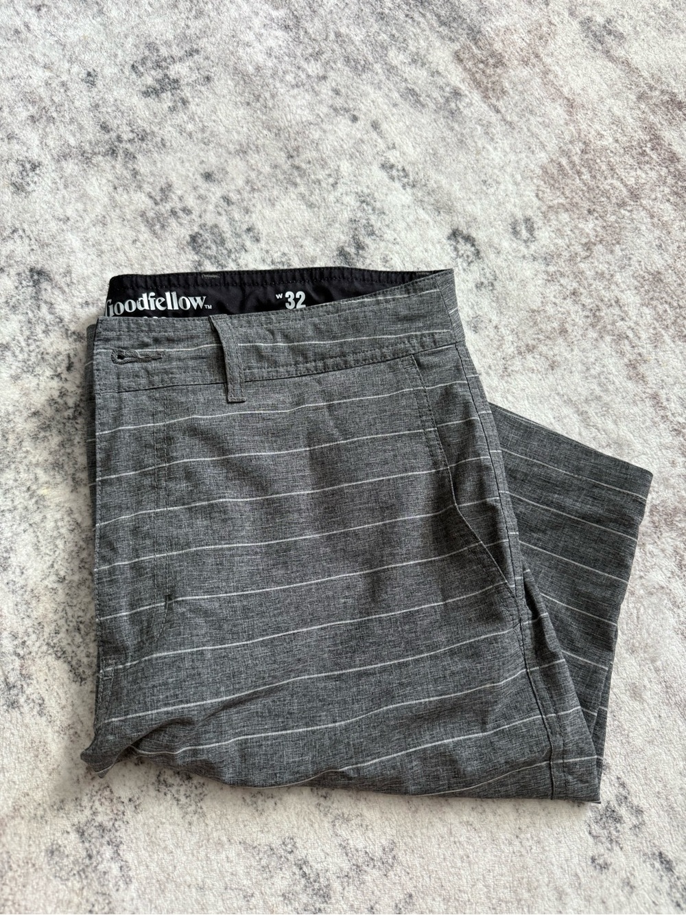Goodfellow & Co Gray Pinstripe Trousers